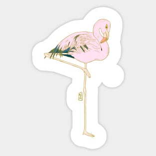 We Are All Flamingo Sticker